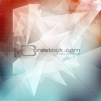 Abstract low poly background 