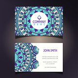 Mandala business card 