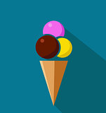 Ice Cream vector illustration