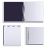 Clean empty paper notepad for notes