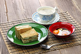 kaya jam toast sandwich, singaporean malaysian breakfast
