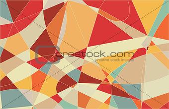 Pastel Colors Mosaic Pattern Stock Image