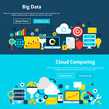 Big Data Analysis Website Banners