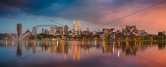 Kuala Lumpur Panorama.