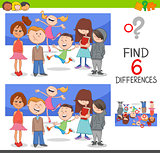 spot the differences with children