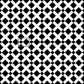 Tile black and white x cross pattern