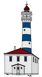 Old stone lighthouse