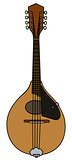 Classic portugal mandolin