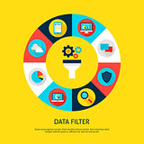 Data Filter Concept