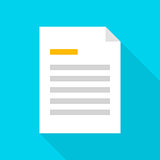 File Document Flat Icon