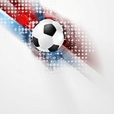 European Football Championship in France vector design