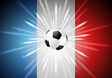 European Football Championship in France background