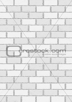 White old brick vertical background