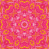 pink flower mandala pattern ornamental background.
