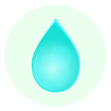 blue water drop icon