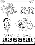 mathematical activity coloring page