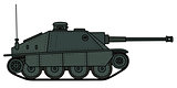 Vintage tank destroyer