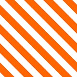 Tile orange and white stripes vector pattern