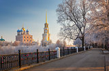 cathedral bell tower of Ryazan kremlin,  XVIII-XIX century, Russ
