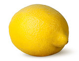 Ripe fresh lemon rotated