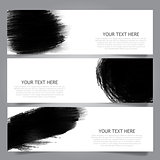 Grunge vector banners