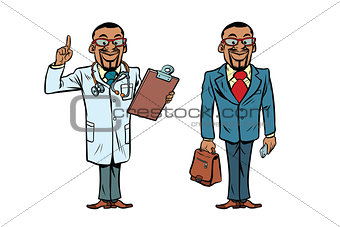 African doctor and businessman