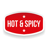 Hot and Spicy sticker