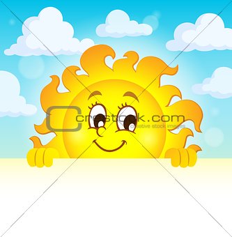 Happy lurking sun theme image 1