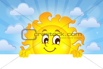 Happy lurking sun theme image 2