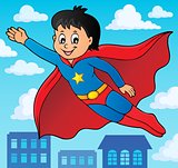 Super hero boy theme image 2