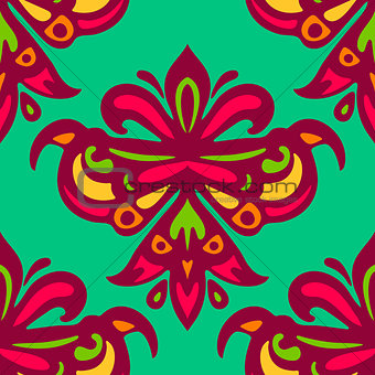 seamless pattern for tiled surface