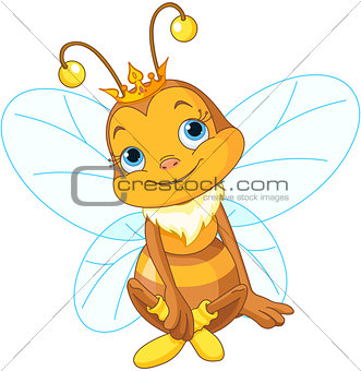 Cute Queen Bee 