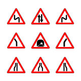 Red Dangerous signs