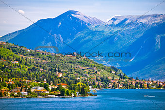 Lago di Garda near Gardone Riviera view