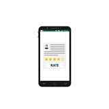 Mobile smartphone app rating