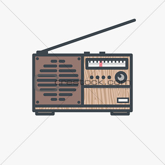 Retro FM radio receiver
