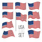 United States flag set