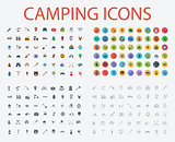 Set of Camping icons