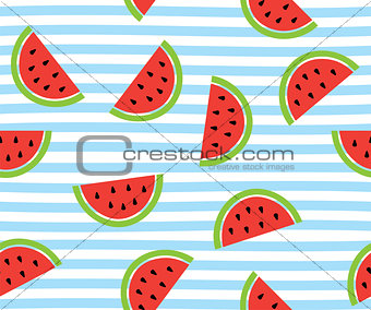 Vector watermelon background