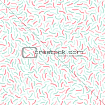 Colorful seamless memphis pattern - pastel design.