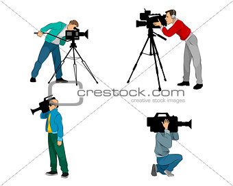 Six videographers set