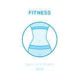 Sport and fitness background.