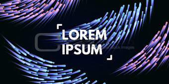 Abstract particles background.