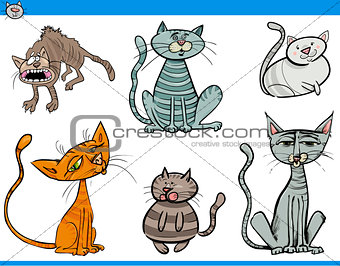 cat characters set