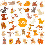 funny dog characters big set