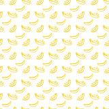 Brush Banana Seamless Pattern