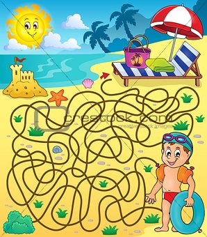 Maze 28 with beach theme 2