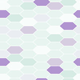 Mosaic tiles seamless vector pattern.