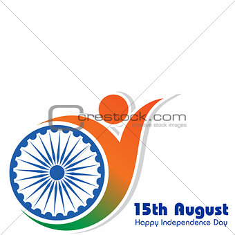 Illustration for independence day of india