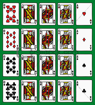 Four poker royal flush